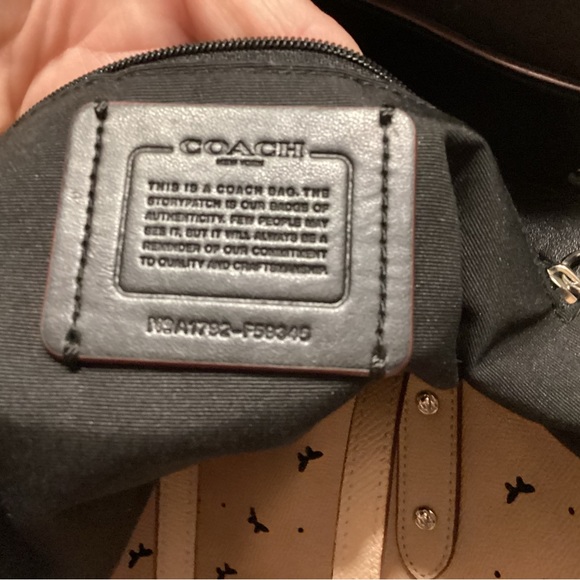 Coach butterfly beechwood beige tote bag - Picture 9 of 16